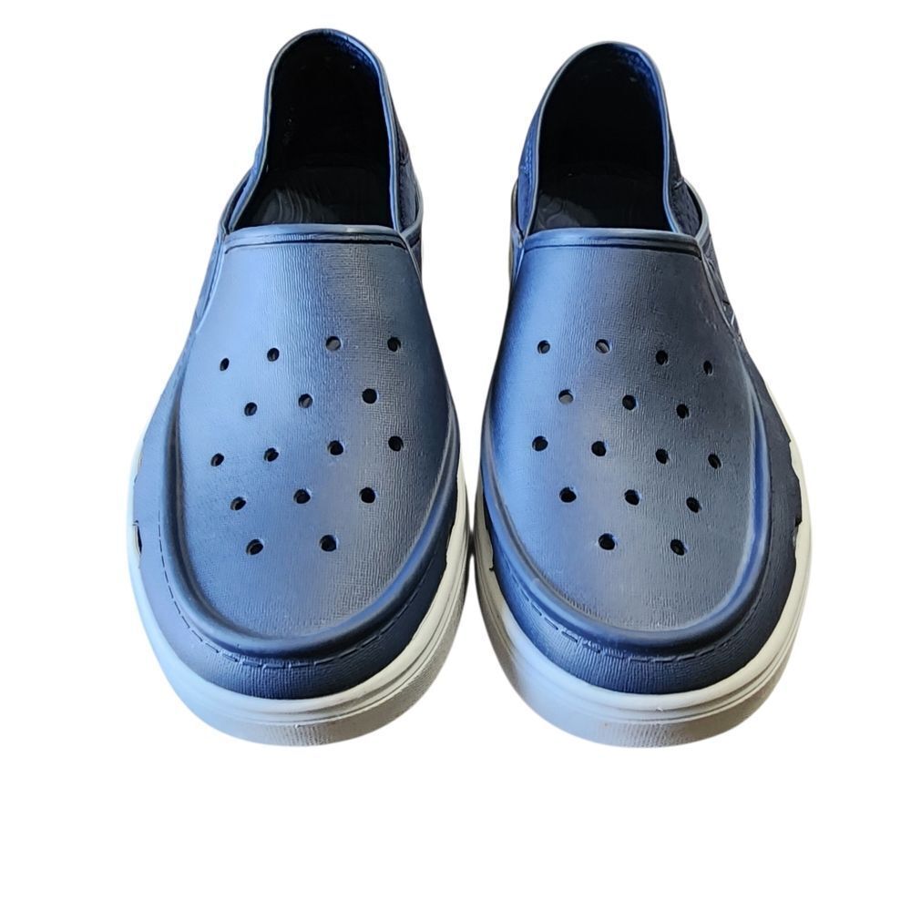 Skechers Mens Vista Crossroads Loafer Sz 7 Navy Lightweight